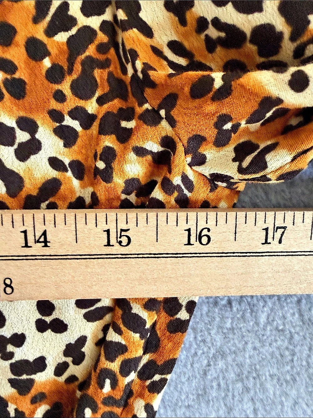 maje Leopard Print Blouse Small (1) Mob Wife Indie Sleaze Boho Chic - Picture 13 of 16